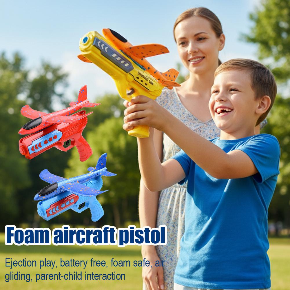 Kids Outdoor Fun - Fliegendes Spielzeug Kindergeschenke Kinder-Wurfflugzeug-Spielzeug Schaumstoff-Flugzeug-Gleiter Eltern-Kind-Outdoor-Spiele