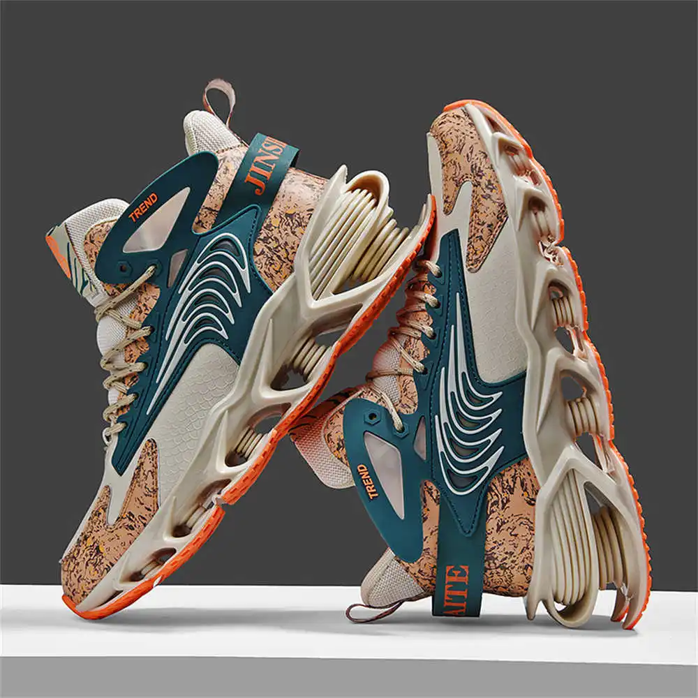 Kids Outdoor Volleyball Shoes - Rutschfeste Mid-Kind-Laufschuhe, lässige blaue Schuhe für