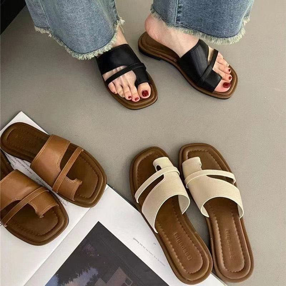 Kids Outdoor Equipment - Flache Sandale, Sommer, einfarbig, flache Sandalen,