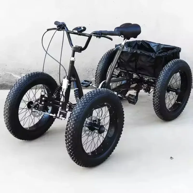 Kids Outdoor Quad Bike - Offroad-Pedal-Quad-Bike für Kinder von 3-8 Jahren