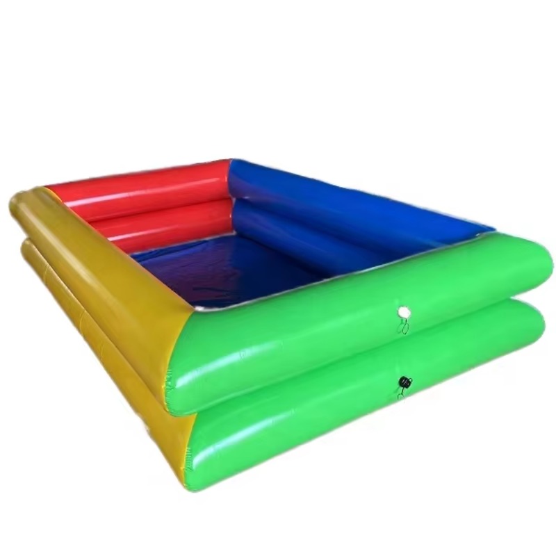 Kids Outdoor Water Park - Maßgefertigter Kommerzieller Outdoor-Doppelschicht-Aufblasbarer Wasserpool für Kinder