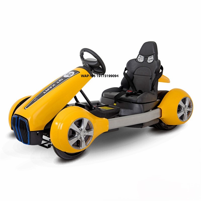 Go Kart Pedal Kids - Hochwertiges Vierrädriges Elektrisches Tretgo-Kart für Kinder