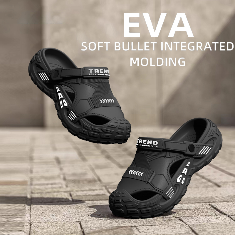 Kids Outdoor Equipment - Herren Outdoor Sommer tragbare Clog-Schuhe rutschfeste