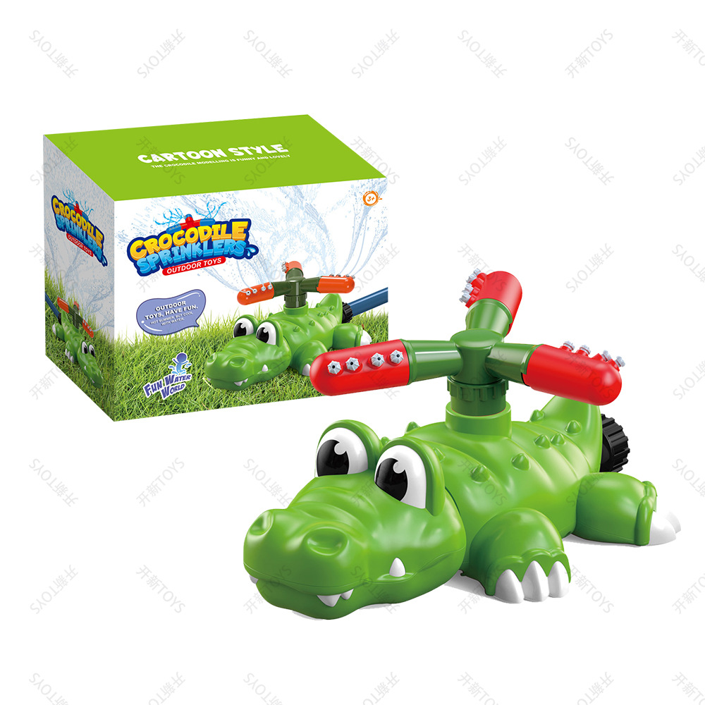 Kids Outdoor Yard Tools - Cartoon-Sprinkler mit Auswurffunktion, Sommer-Garten-Sprinkler, Wassersprühspielzeug für