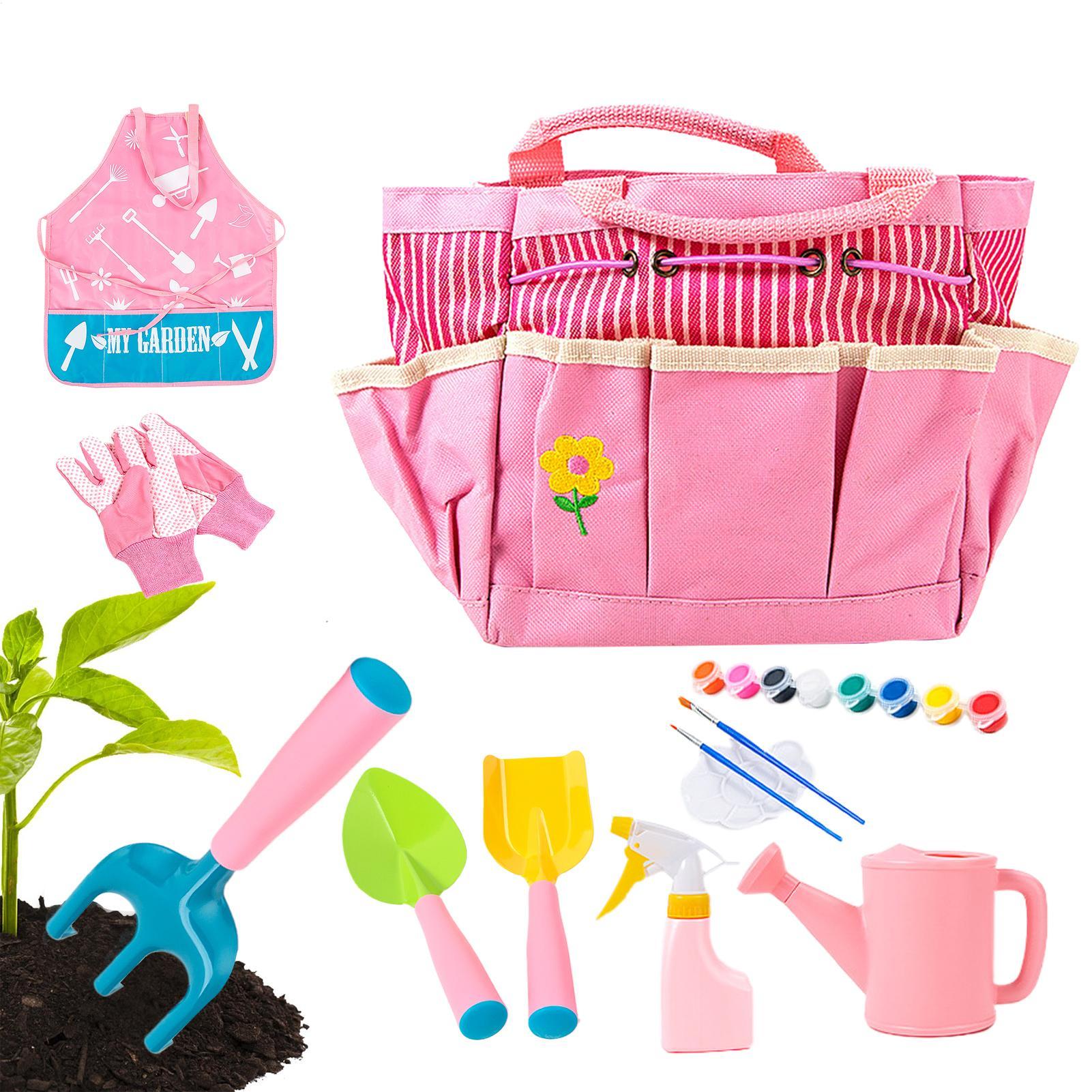 Kids Outdoor Yard Tools - Garten-Set für Kinder, leicht, ergonomisch, Outdoor-Spielzeug,