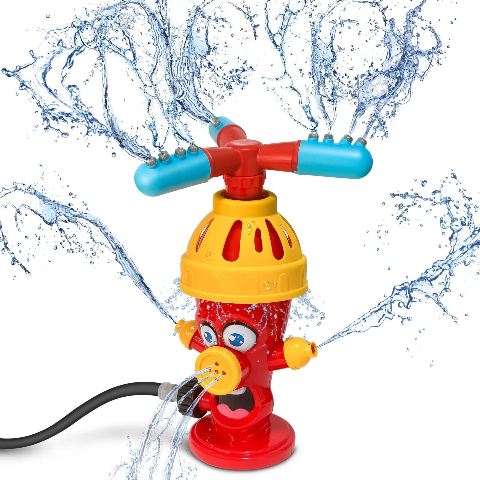Kids Outdoor Yard Tools - Wassersprüh-Spielzeug Hydrant-Sprinkler für Draußen Garten Wasserspielzeug