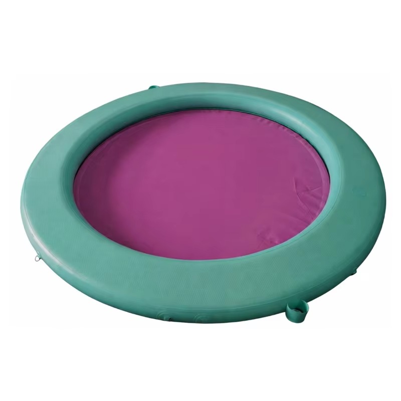 Kids Outdoor Trampoline - Großhandel Sandresistentes Ventilgehäuse Wetterfestes Aufblasbares Trampolin