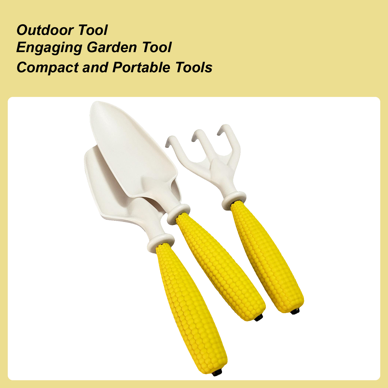 Kids Outdoor Yard Tools - Kinder Gartenarbeit Werkzeug Set Rechen Schaufel