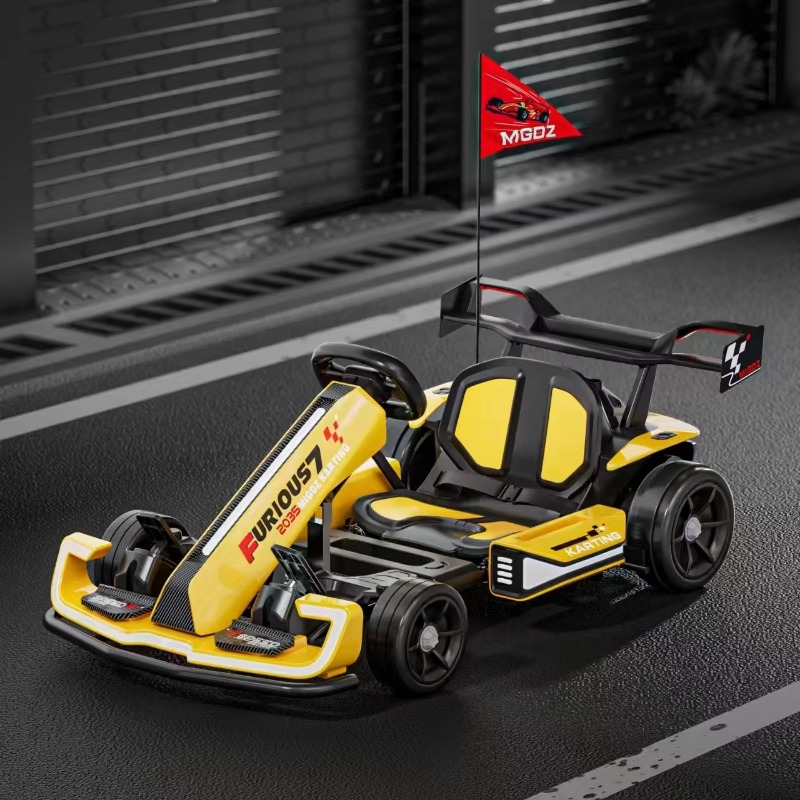 Go Kart Pedal Kids - 24V Elektro-Drift-Gokart für Kinder, mit Fernbedienung