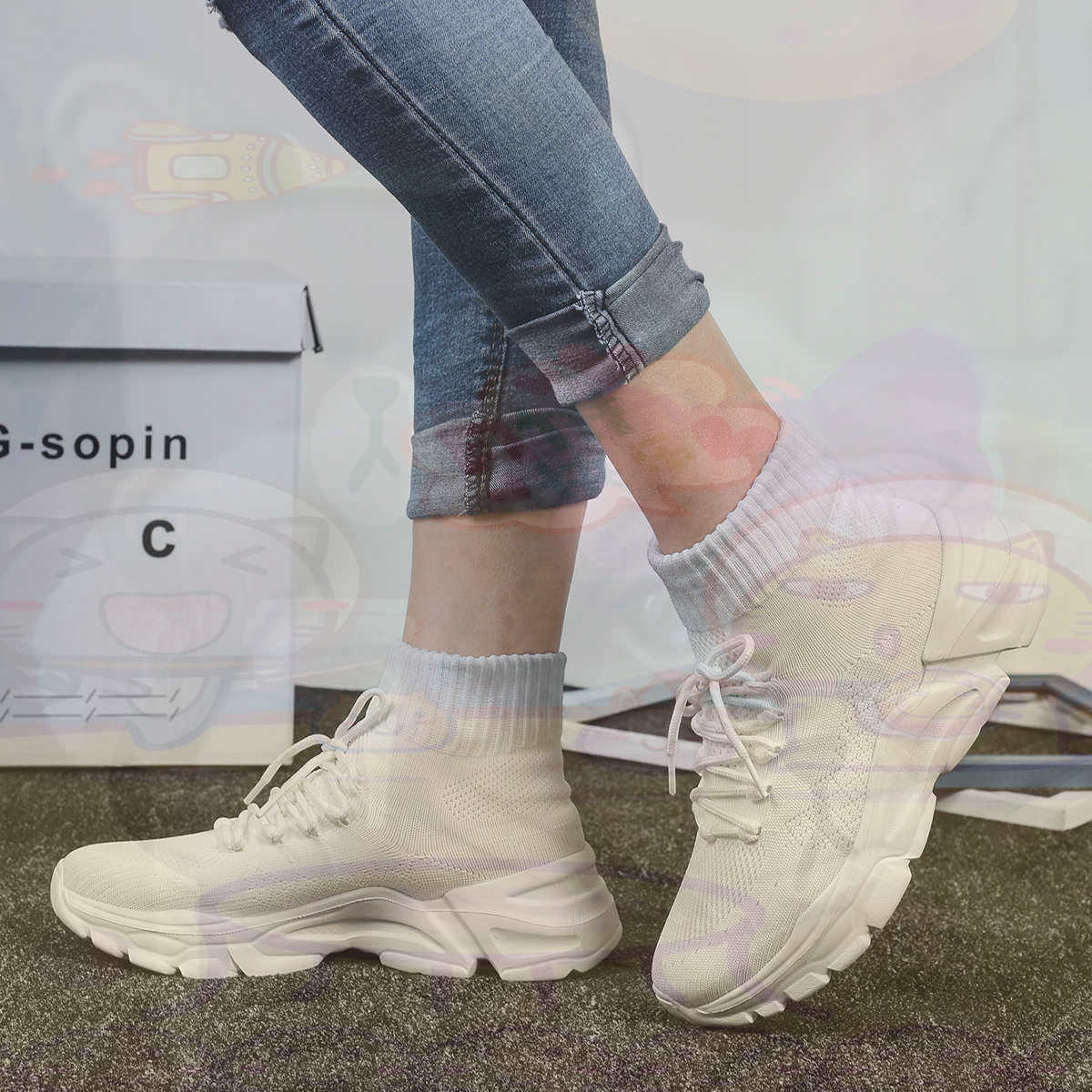 Kids Outdoor Volleyball Shoes - Erhöht die Körpergröße Sommer Basketbälle Basketball