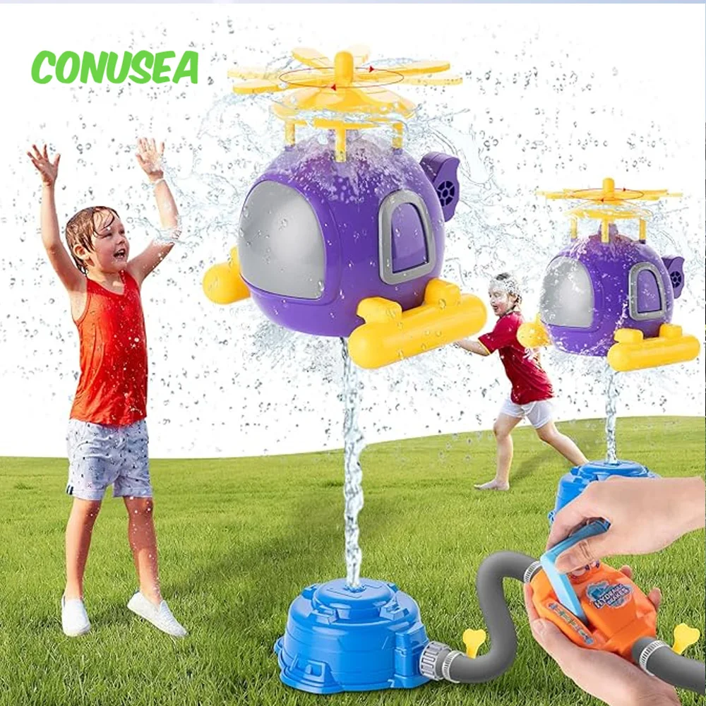 Kids Outdoor Yard Tools - Hubschrauber Sprinkler Wasserspielzeug Kinder Spiele im