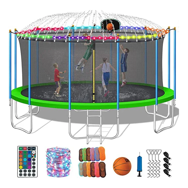 # Für 14 Fuß rundes, federlose – Kids Outdoor Trampoline Bewertung und Preis