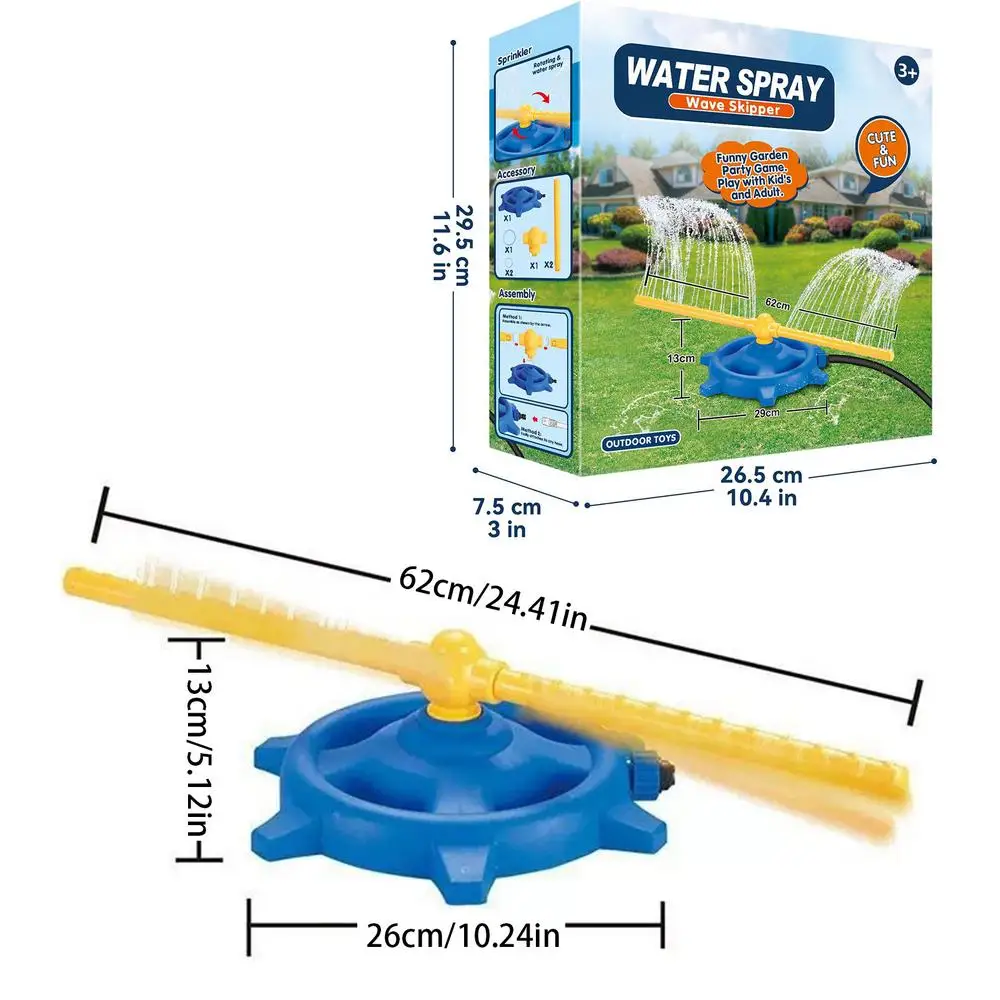360-Grad-Wassersprinkler, roti – Kids Outdoor Yard Tools Bewertung und Preis