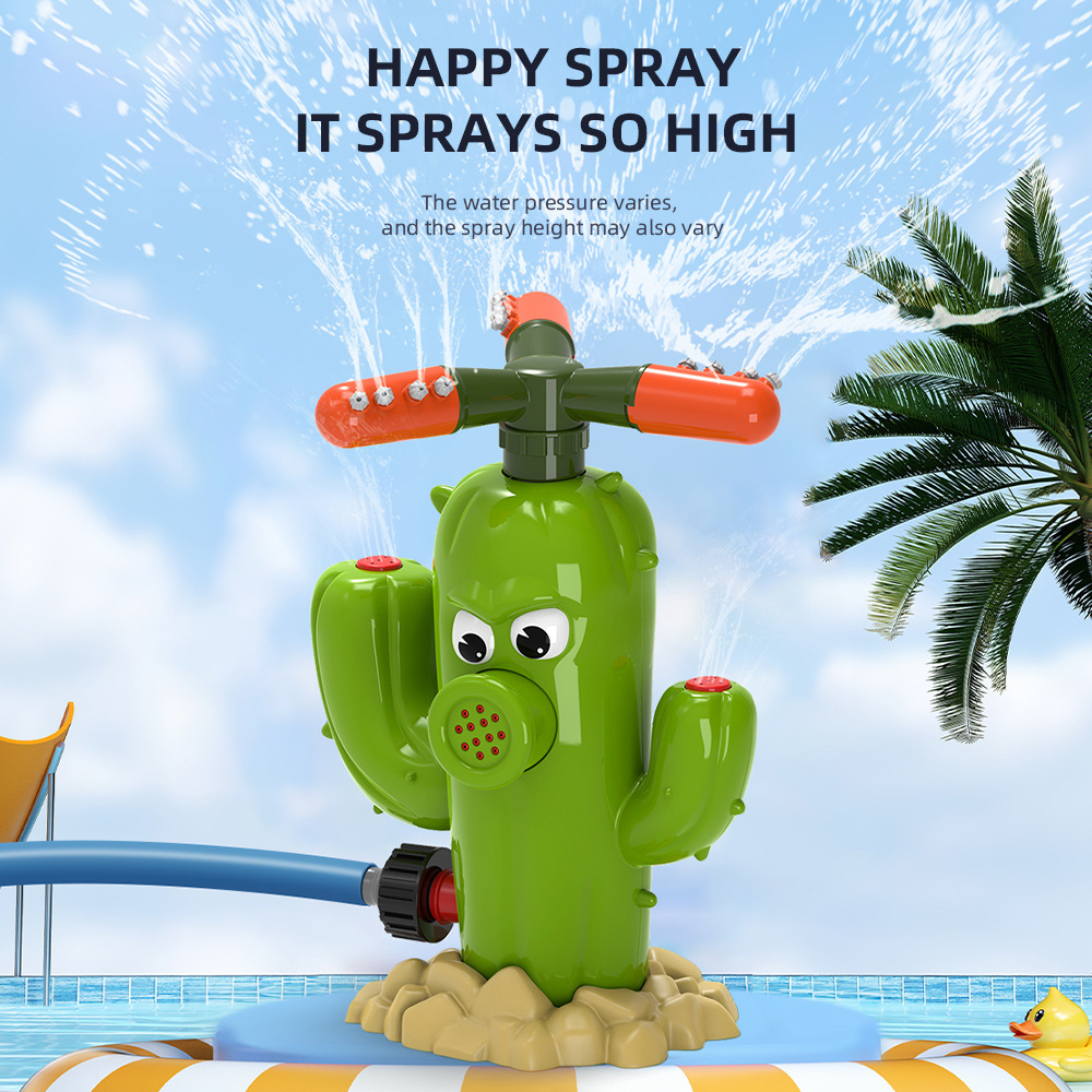 Kaktus-Cartoon-Sprinkler, Gart – Kids Outdoor Yard Tools Bewertung und Preis
