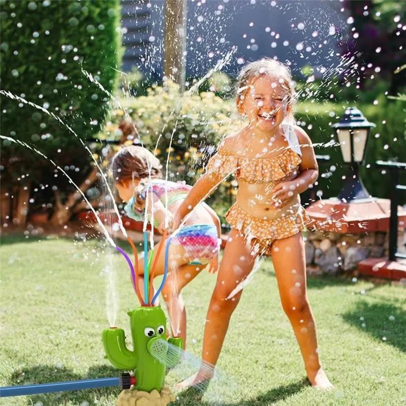 Kaktus-Cartoon-Sprinkler, Gart – Kids Outdoor Yard Tools Bewertung und Preis