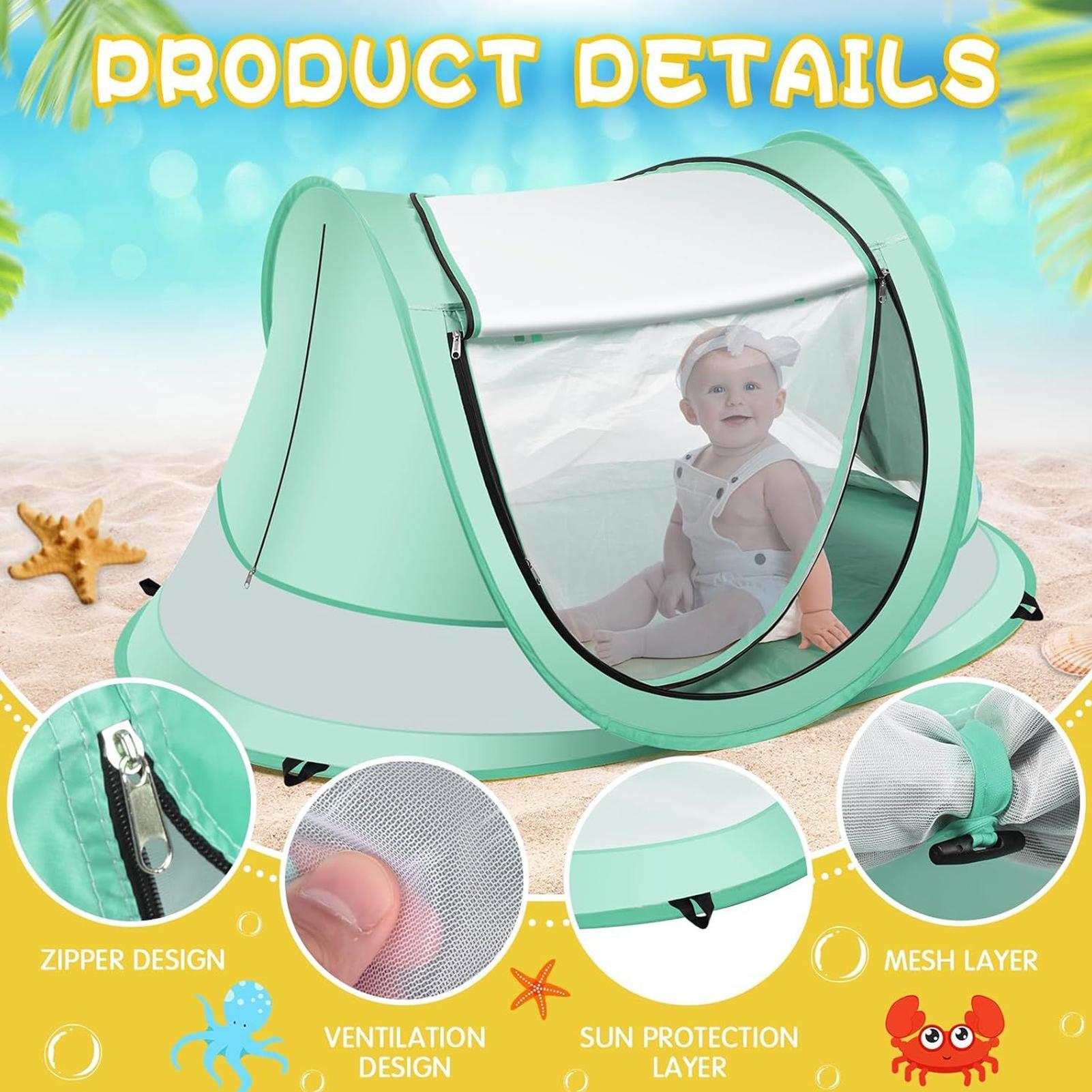 Strandzelt für Kleinkinder, UV – Kids Outdoor Tent Bewertung und Preis