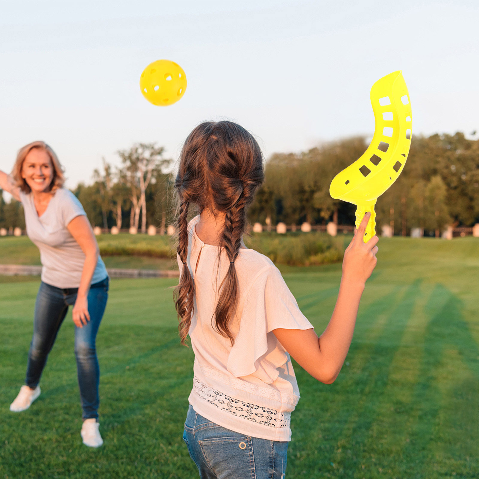 1 Set Fangballspiel, interakti – Kids Outdoor Fun Bewertung und Preis