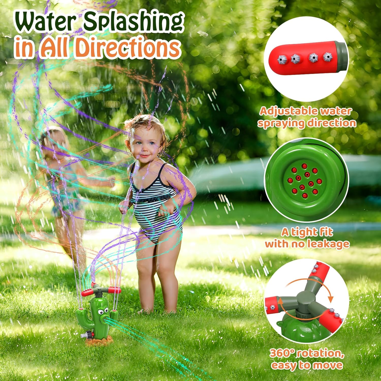 Wassersprühspielzeug Kaktus-Sp – Kids Outdoor Yard Tools Bewertung und Preis