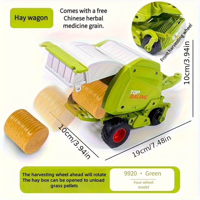 1:24 Trägheits-Landwirtschafts – Kids Outdoor Fun Bewertung und Preis