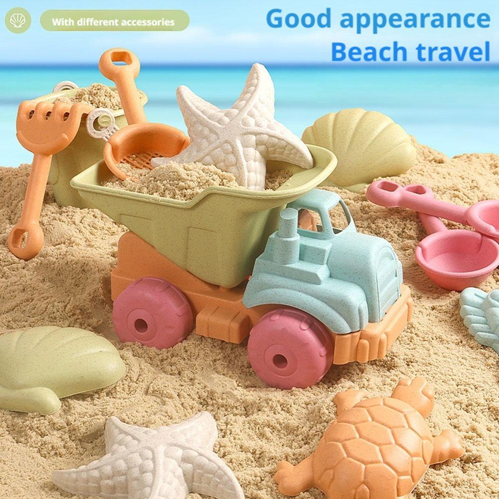 7-teiliges Strand-Sandspielzeu – Kids Outdoor Mud Kitchen Bewertung und Preis