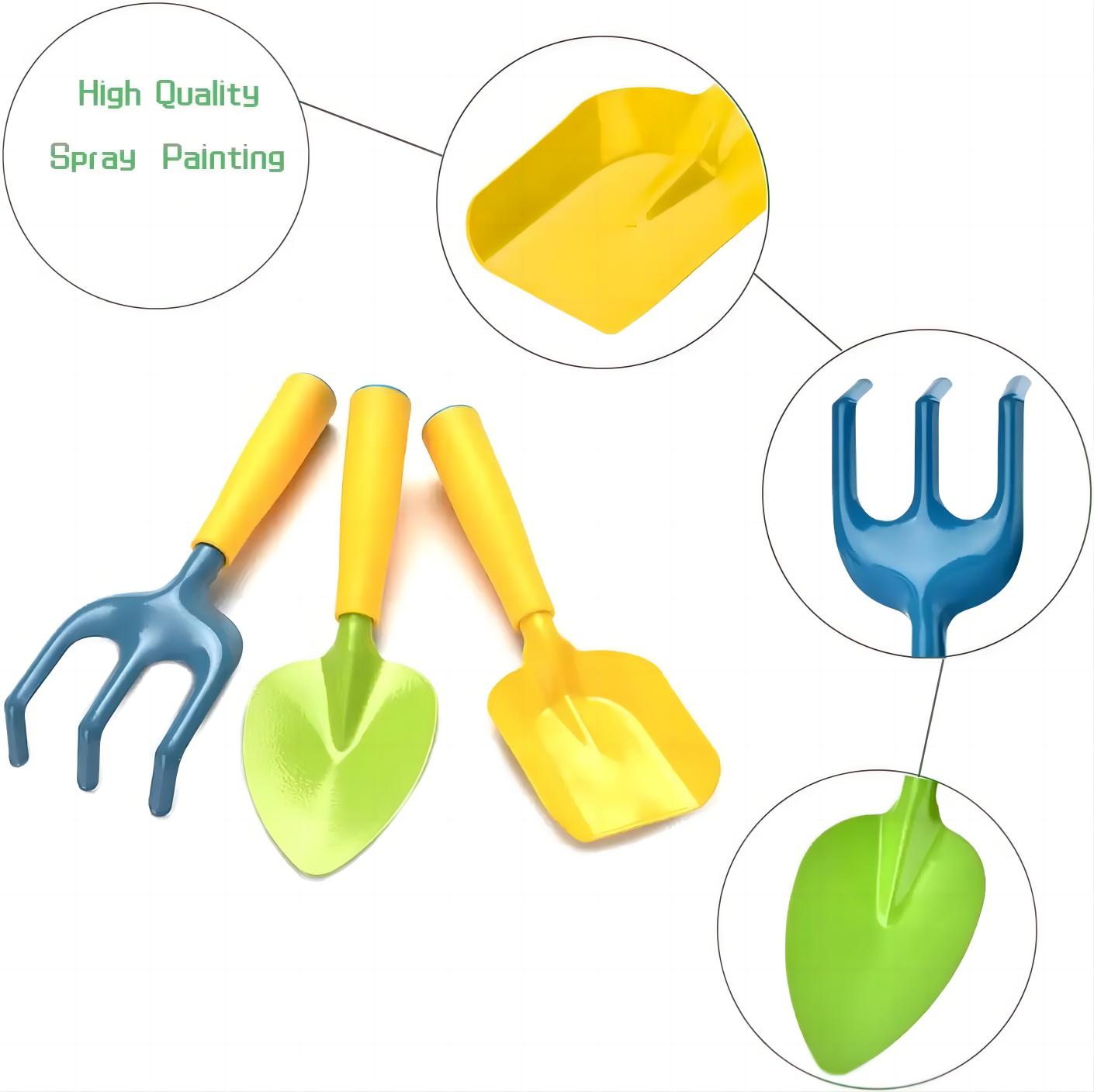 Bunte Gartenwerkzeuge Spielzeu – Kids Outdoor Yard Tools Bewertung und Preis
