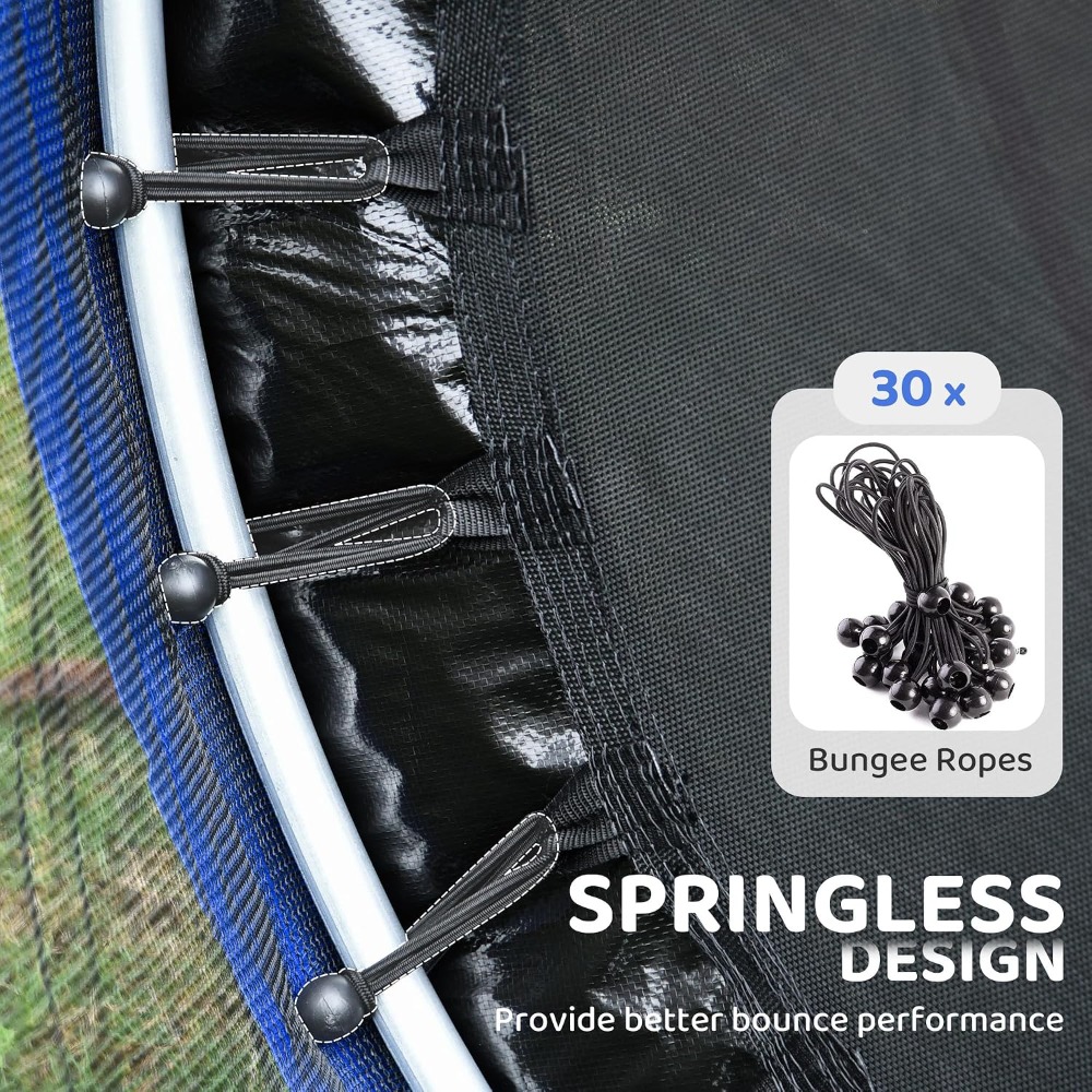 55-Zoll-Mini-Trampolin für Kin – Kids Outdoor Trampoline Bewertung und Preis