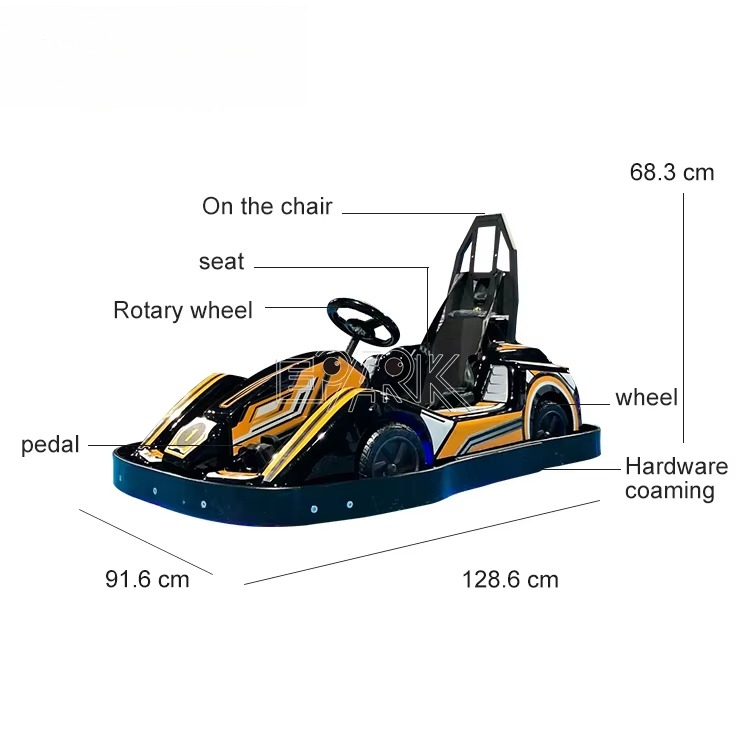 Mini-Pedal-Gokart, Vierrad-Ren – Go Kart Pedal Kids Bewertung und Preis