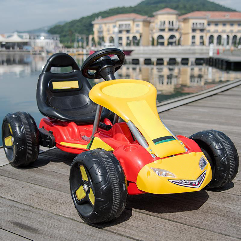 Elektrisches Tret-Gokart, vier – Go Kart Pedal Kids Bewertung und Preis