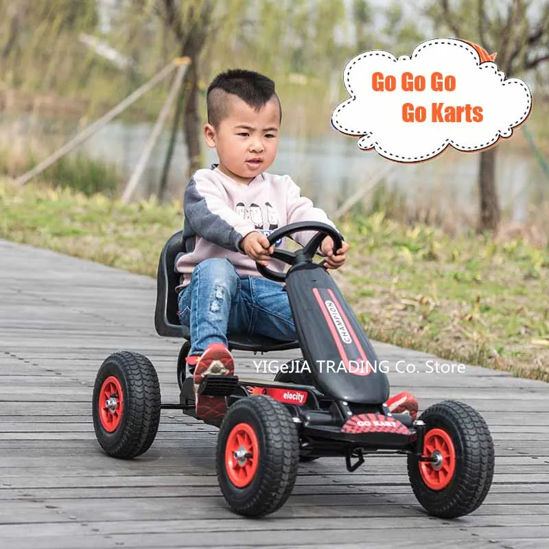 Kinder-Pedal-Go-Kart mit aufbl – Go Kart Pedal Kids Bewertung und Preis