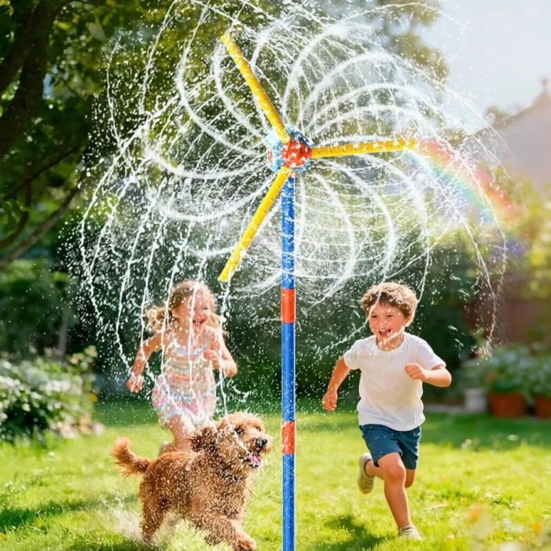 Windmühlen-Wassersprinkler Gar – Kids Outdoor Yard Tools Bewertung und Preis