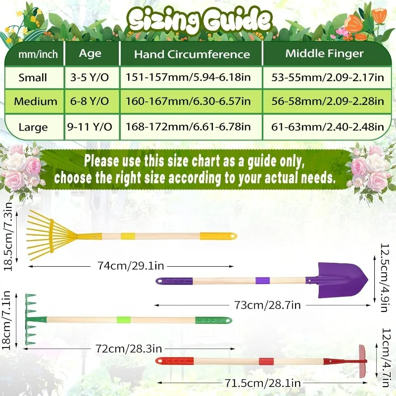 7-teiliges Kinder-Gartengeräte – Kids Outdoor Yard Tools Bewertung und Preis