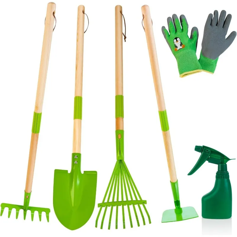 7-teiliges Kinder-Gartengeräte – Kids Outdoor Yard Tools Bewertung und Preis