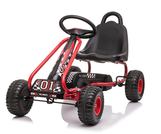 Kinder-Tretgo-Kart, PP-Stahlra – Go Kart Pedal Kids Bewertung und Preis