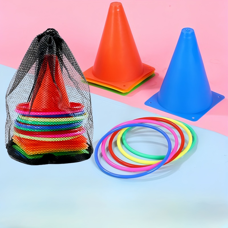 1Set Werfen Kegel Ringe Party  – Kids Outdoor Yard Tools Bewertung und Preis