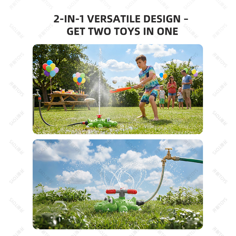 Cartoon-Sprinkler mit Auswurff – Kids Outdoor Yard Tools Bewertung und Preis