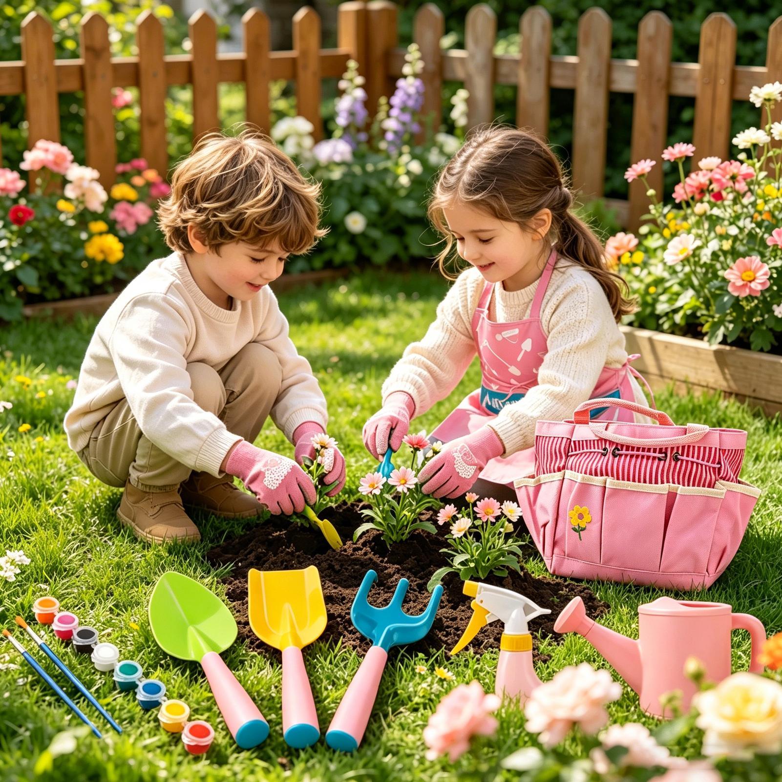 Garten-Set für Kinder, leicht, – Kids Outdoor Yard Tools Bewertung und Preis