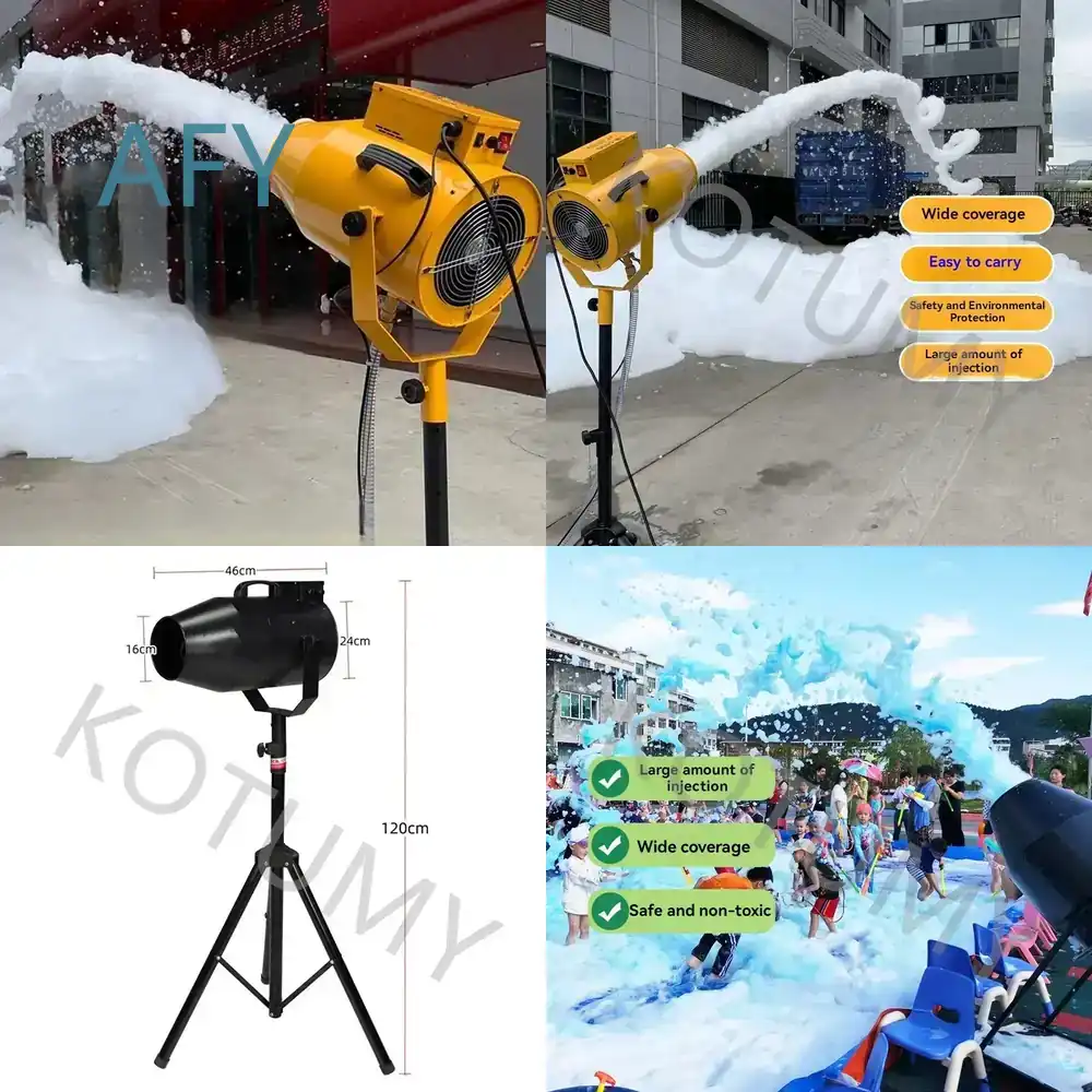 1500W Schaumkanone für Poolpar – Kids Outdoor Water Park Bewertung und Preis