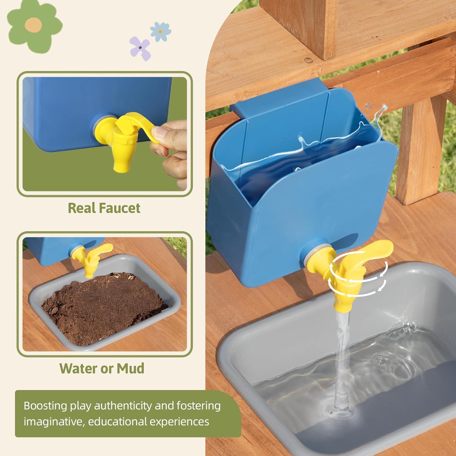 # Schlamm-Küche Outdoor-Spiels – Kids Outdoor Mud Kitchen Bewertung und Preis