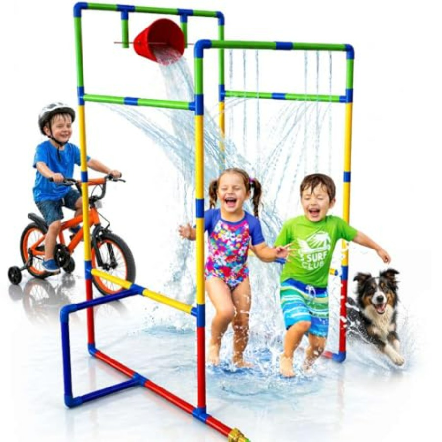 Outdoor-Wasserpark-Sprinkler-T – Kids Outdoor Water Park Bewertung und Preis