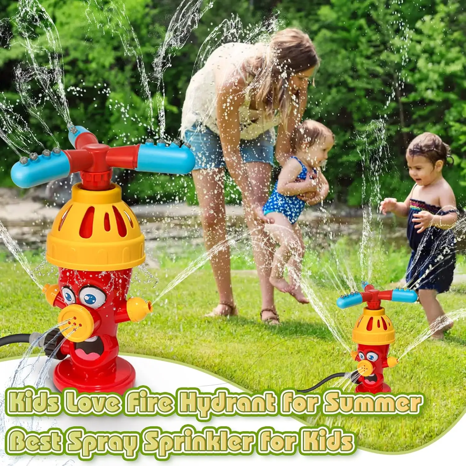 Wassersprüh-Spielzeug Hydrant- – Kids Outdoor Yard Tools Bewertung und Preis