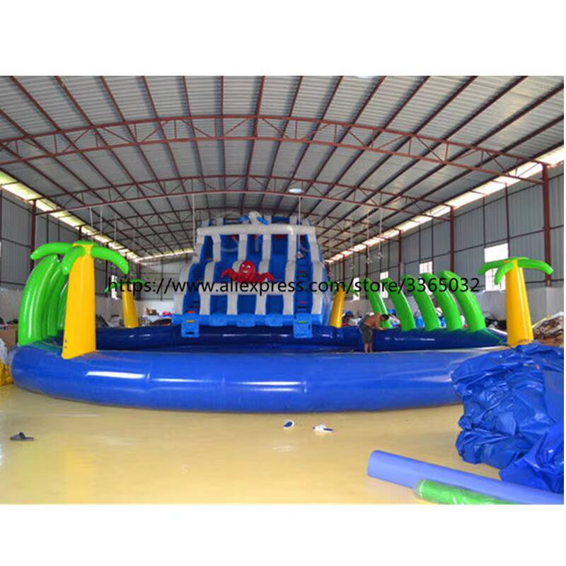 Riesiger Wal-aufblasbarer Wass – Kids Outdoor Water Park Bewertung und Preis