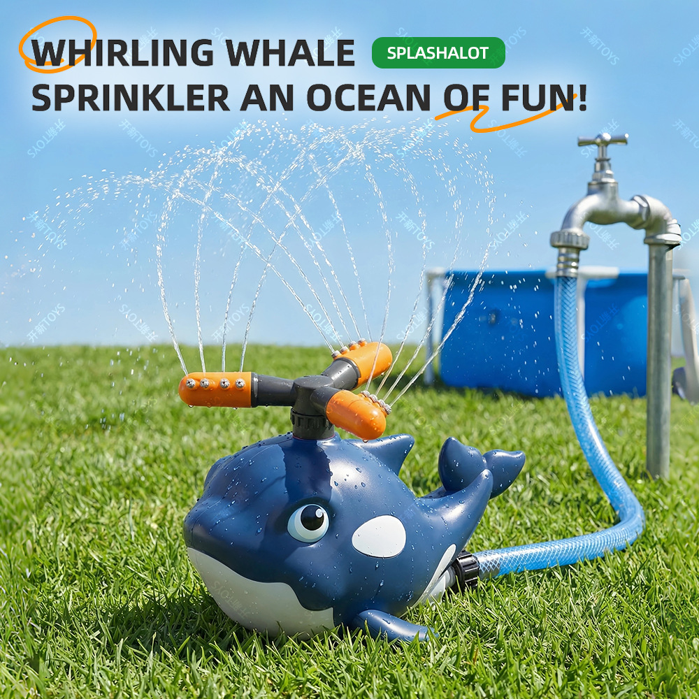 Cartoon-Wal-Sprinkler für den  – Kids Outdoor Yard Tools Bewertung und Preis